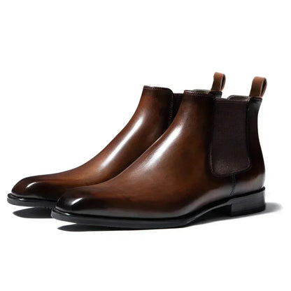 Bottines chelsea lustrées, vue 5