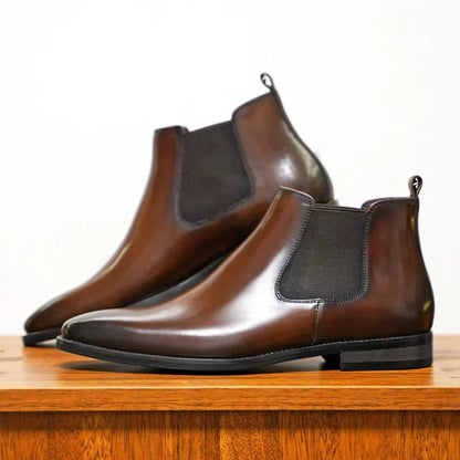 Bottines chelsea lustrées, vue 7
