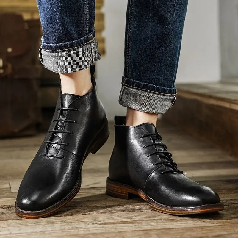 Bottines chukka patinées, vue 12
