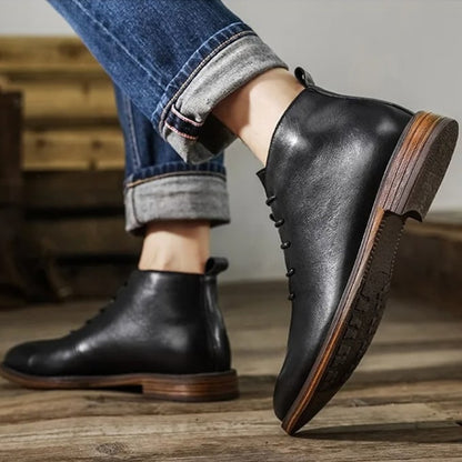 Bottines chukka patinées, vue 13