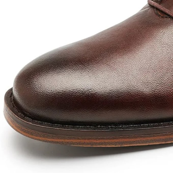 Bottines chukka patinées, vue 9