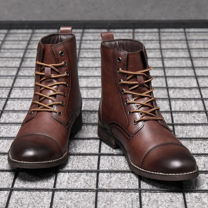 Bottines de ville patinées, vue 6