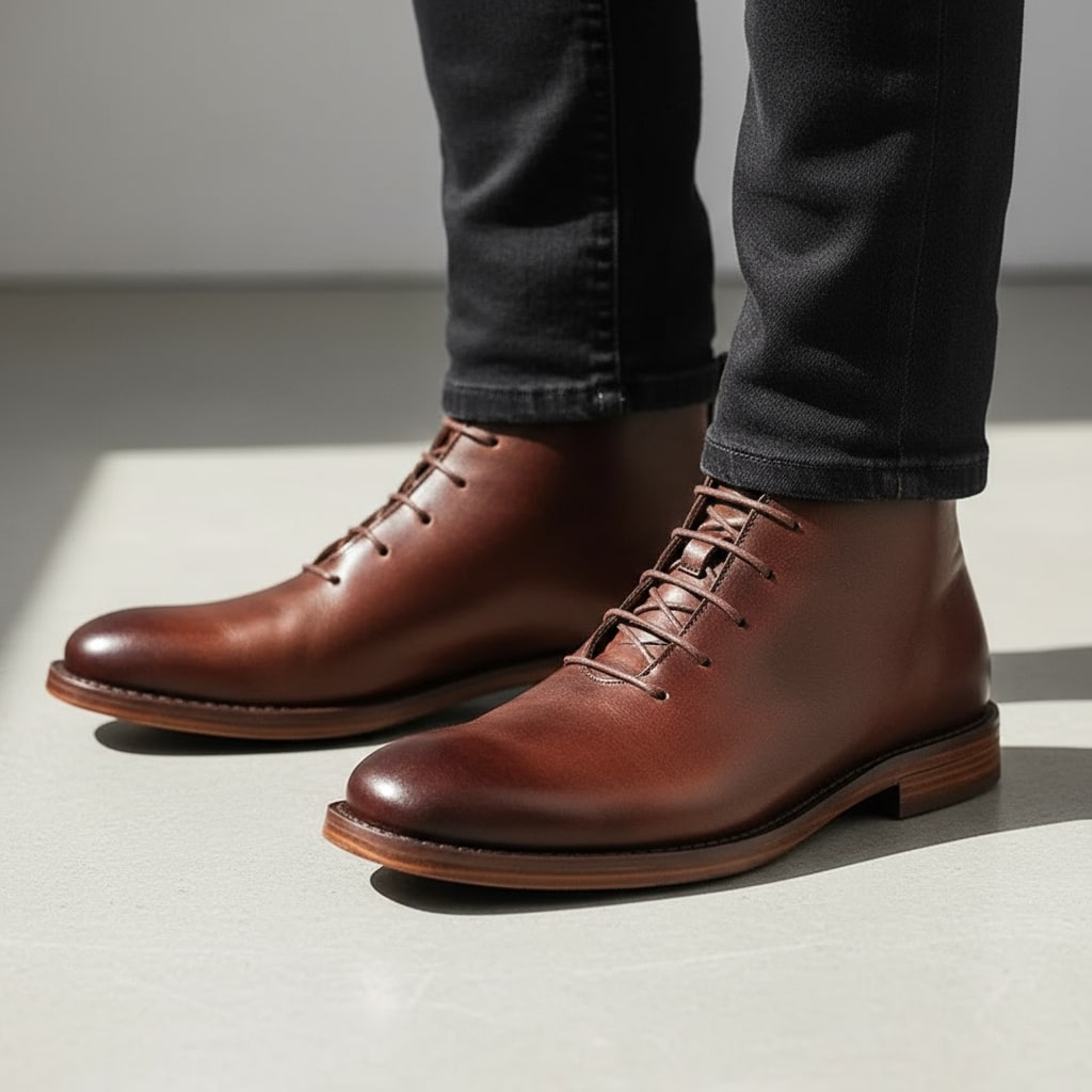 Bottines derby à lacets, vue 10