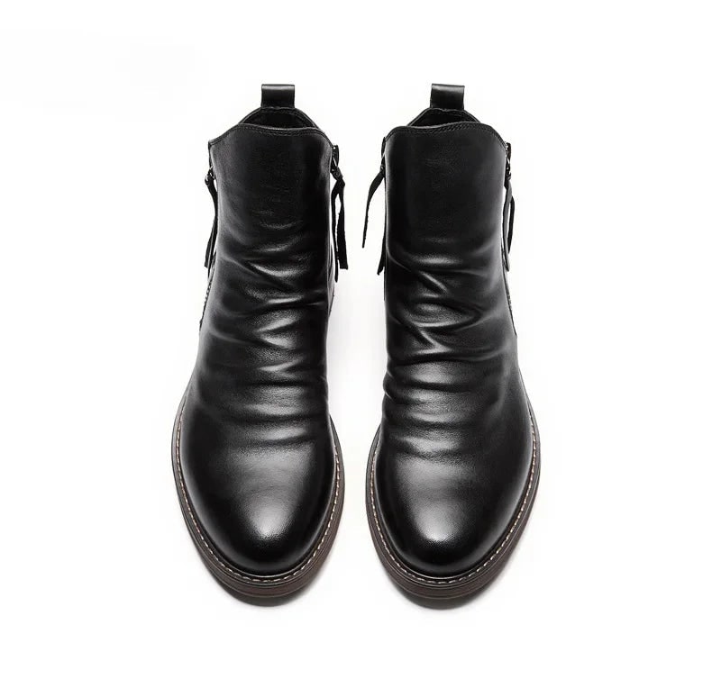 Bottines froncées zippées, vue 11