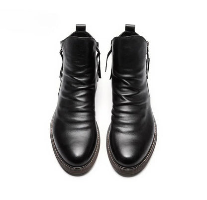 Bottines froncées zippées, vue 11