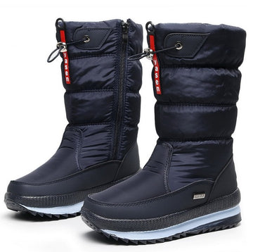 Bottines matelassées à cordon