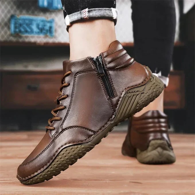 Bottines souples à zip, vue 8