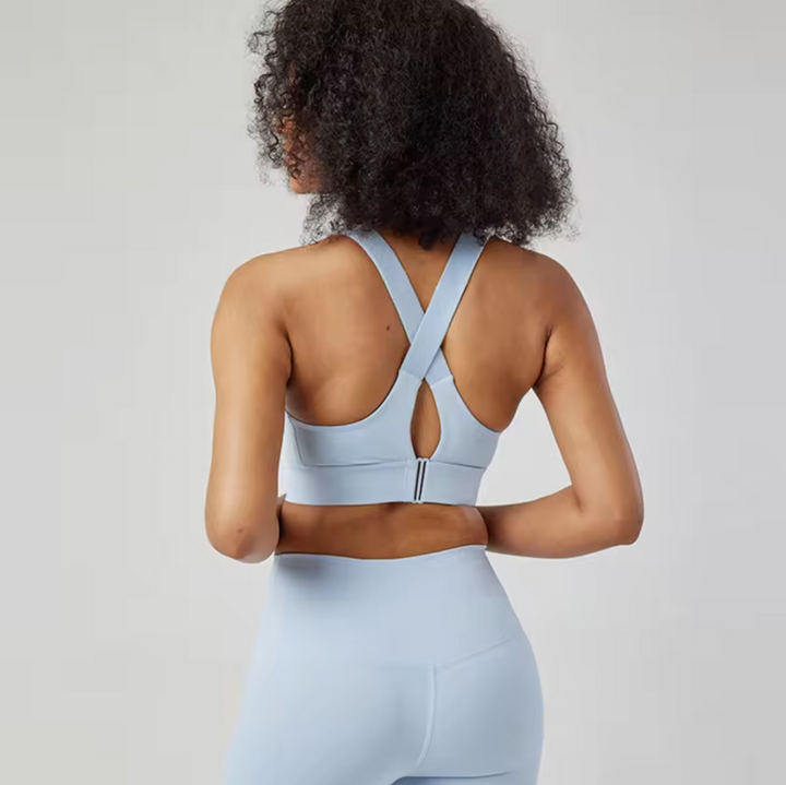Brassière ajustable à fermeture devant, vue de dos