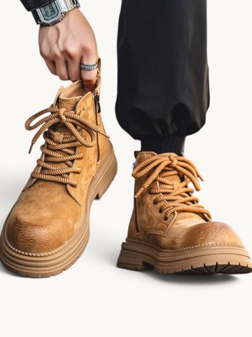 Desert boots à lacets