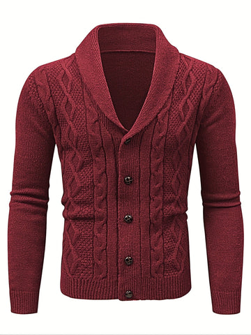 Cardigan torsadé à col châle