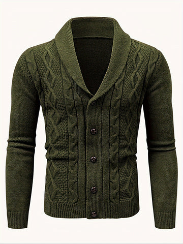 Cardigan torsadé à col châle