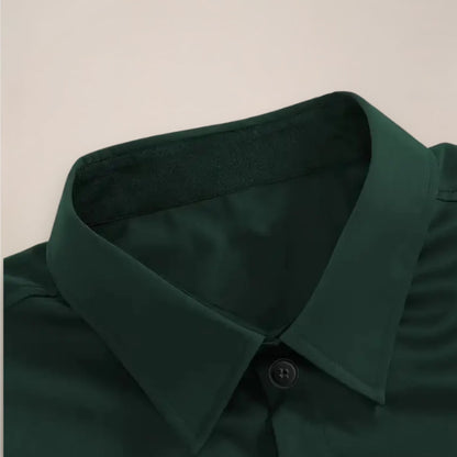 Chemise ajustée col classique, vue 9