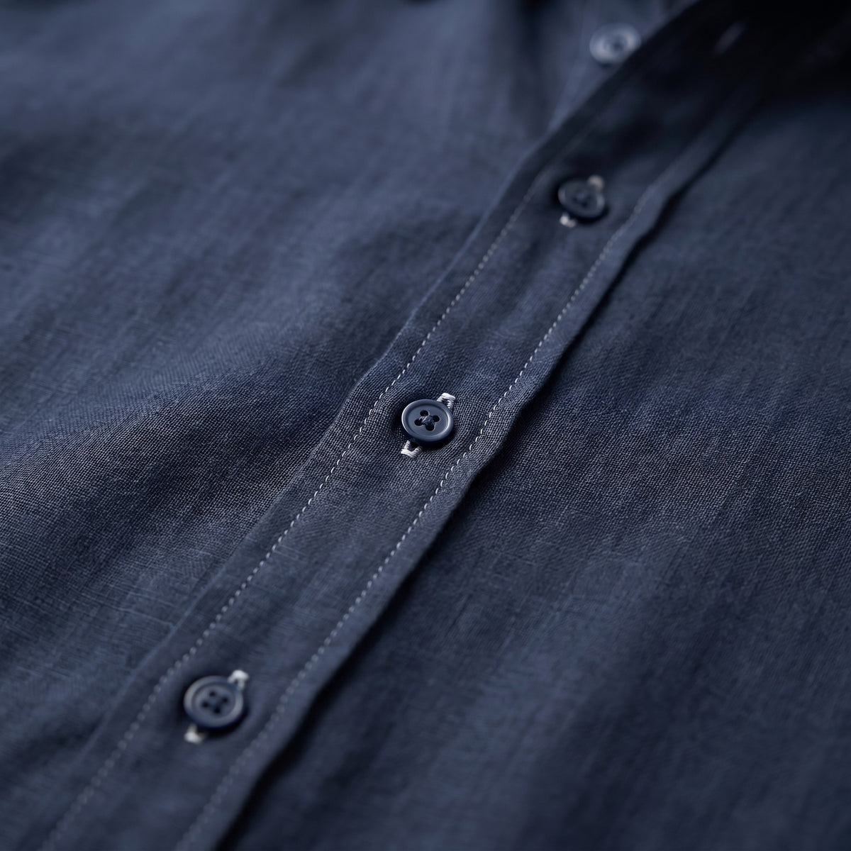 Chemise ample boutonnée à col, boutons