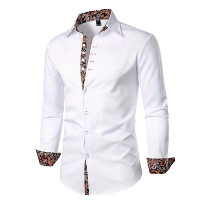 Chemise à finitions paisley, vue 9