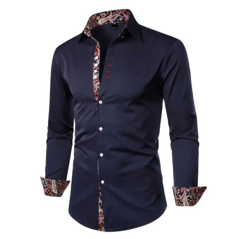 Chemise à finitions paisley, vue 10