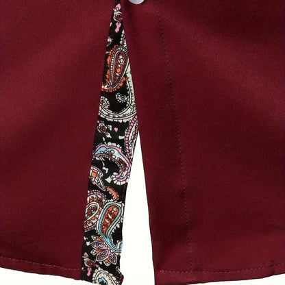 Chemise à finitions paisley, vue 18