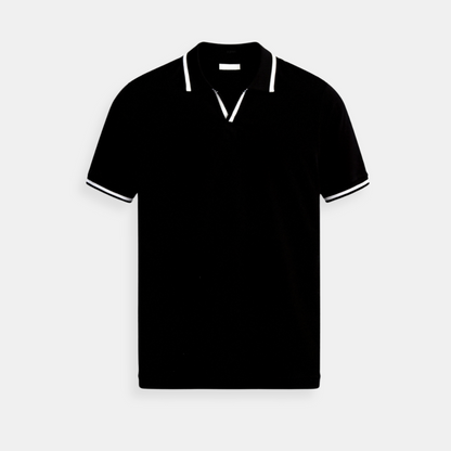 Contrast Trim Slim Polo 9 – By Old Money