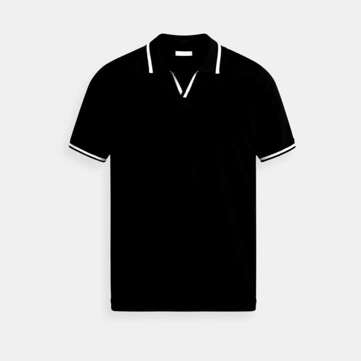 Contrast Trim Slim Polo 9 – By Old Money