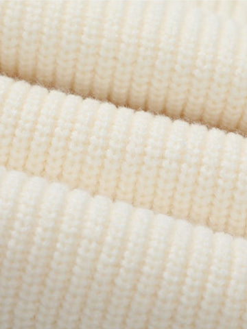Cardigan grosse maille boutonné