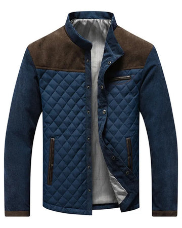Veste matelassée à losanges