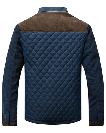 Veste matelassée à losanges