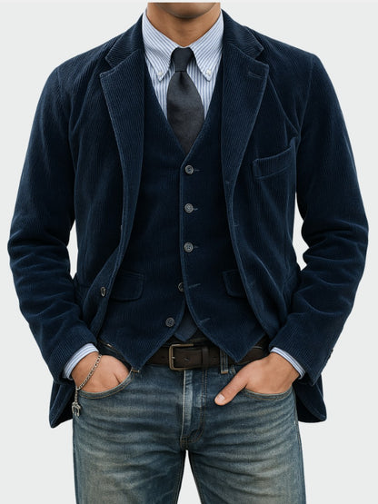 Ensemble blazer et gilet, vue 1