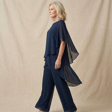 Ensemble en chiffon superposé