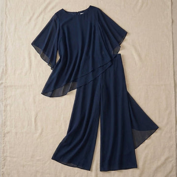 Ensemble en chiffon superposé