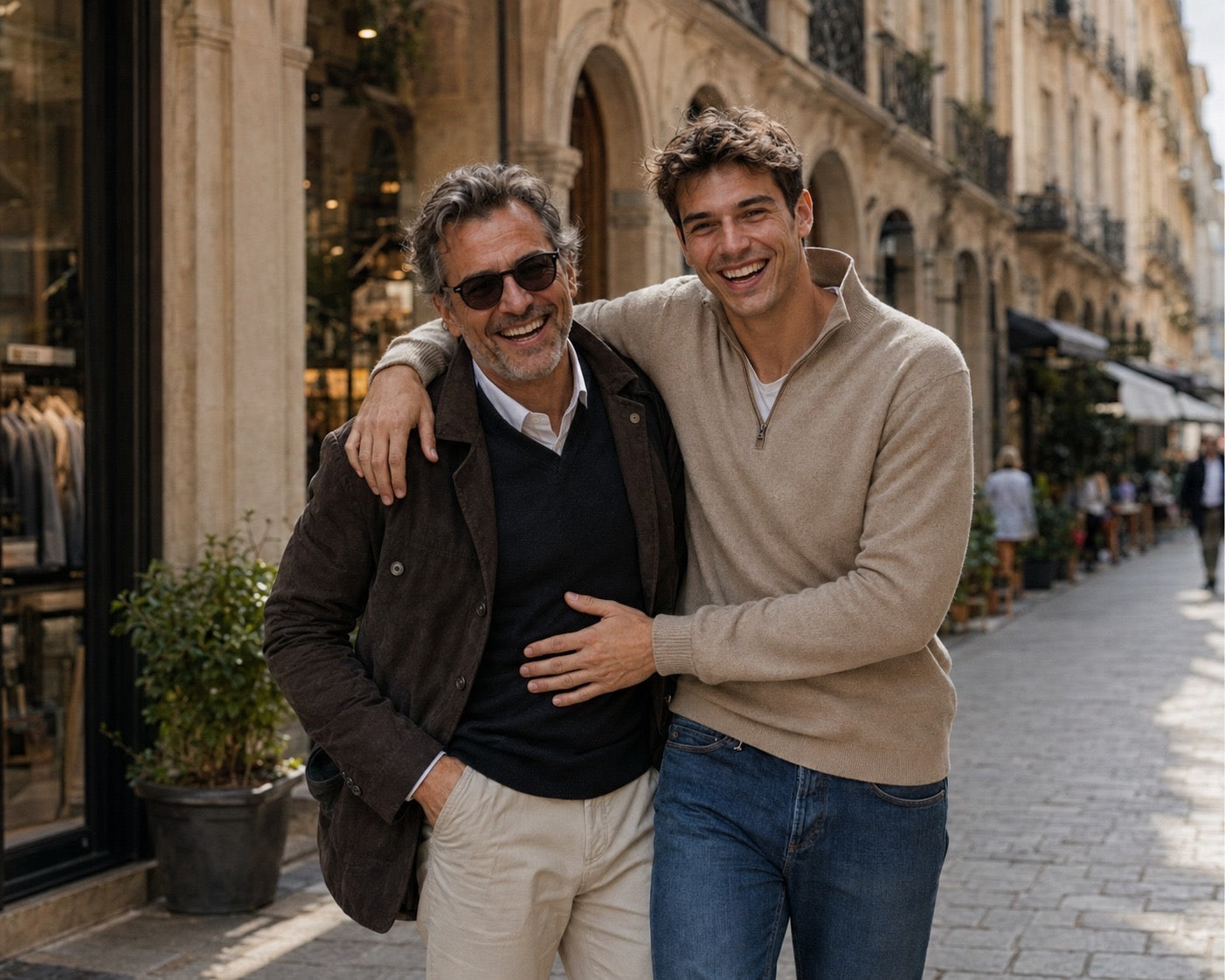 Un père, un fils, un vestiaire