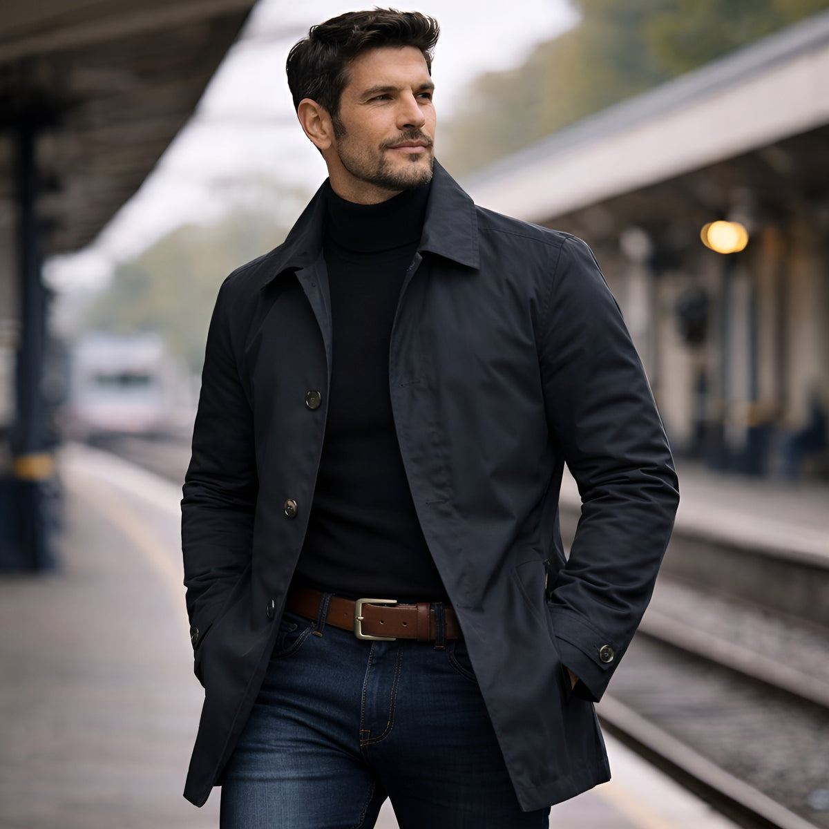 Manteau de ville droit, vue 15