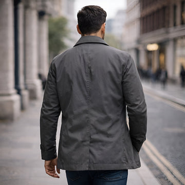 Manteau de ville droit