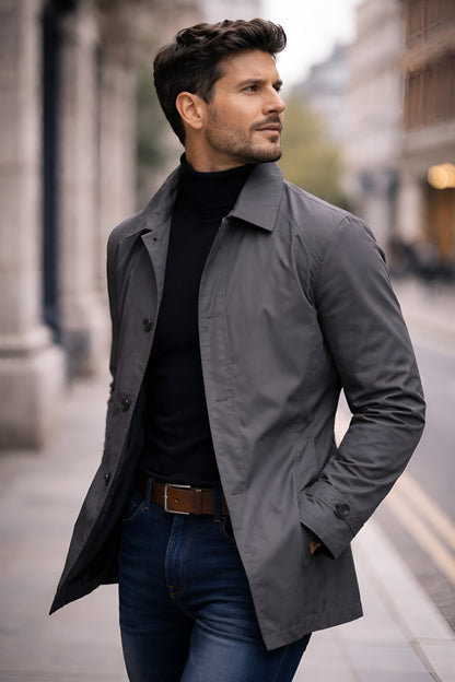 Manteau de ville droit, vue 4
