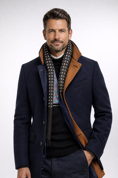 Manteau en laine mélangée, vue 2