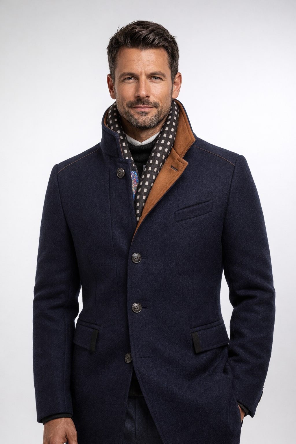 Manteau en laine mélangée, vue 4