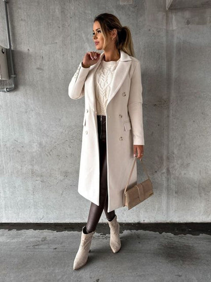 Manteau long croisé, vue 6
