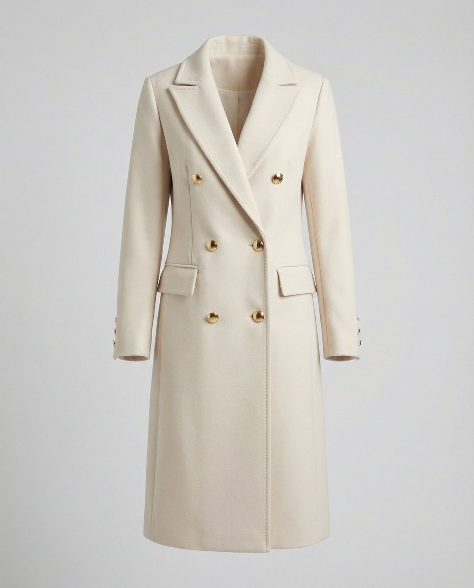 Manteau long croisé, vue 5