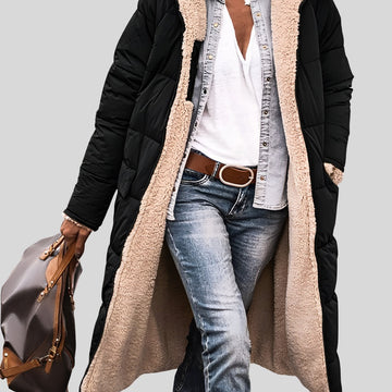 Manteau matelassé doublé sherpa