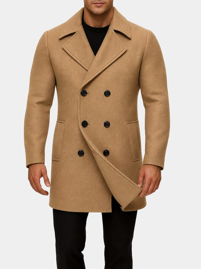 Manteau midi croisé, vue 1