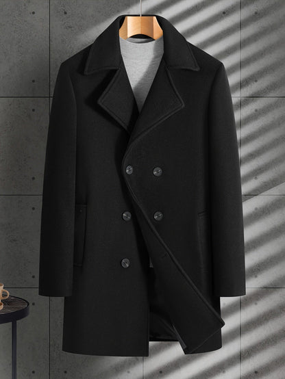 Manteau midi croisé, vue 4