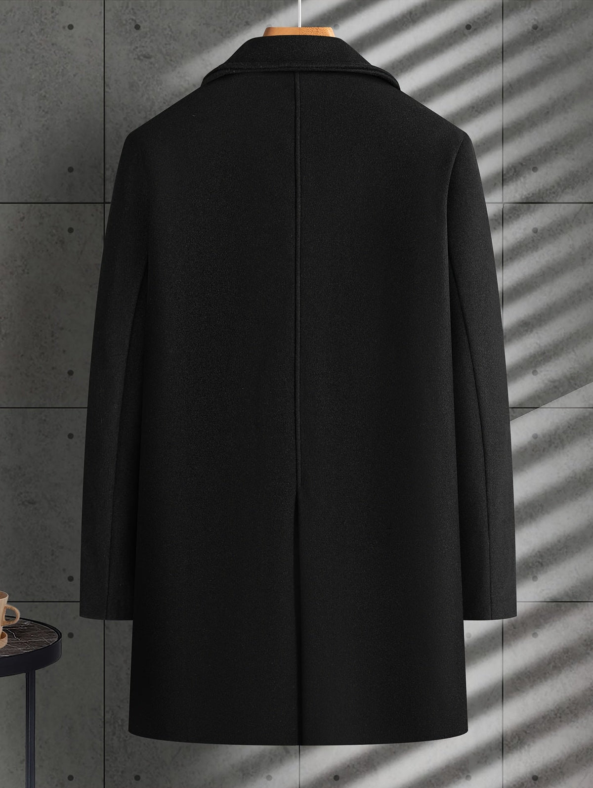 Manteau midi croisé, vue 5