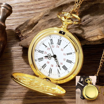 Montre de poche vintage à chiffres arabes