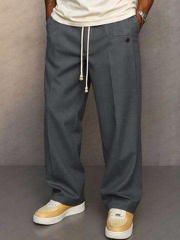 Pantalon ample à cordon