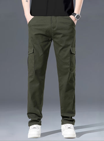 Pantalon cargo droit