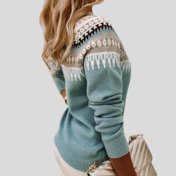 Pull à motif nordique
