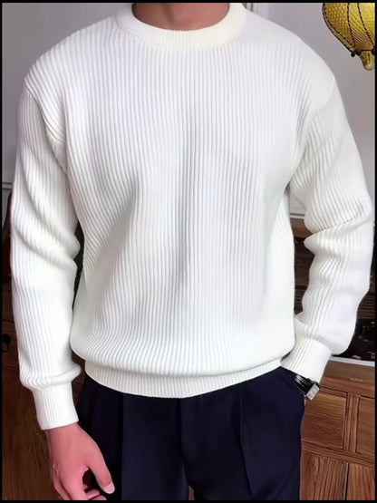 Pull ample maille côtelée, vue 12