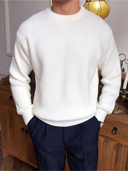 Pull ample maille côtelée, vue 7