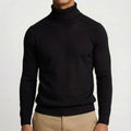 Pull à col roulé in Black | By Old Money