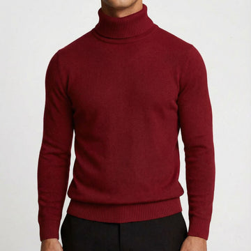 Pull à col roulé