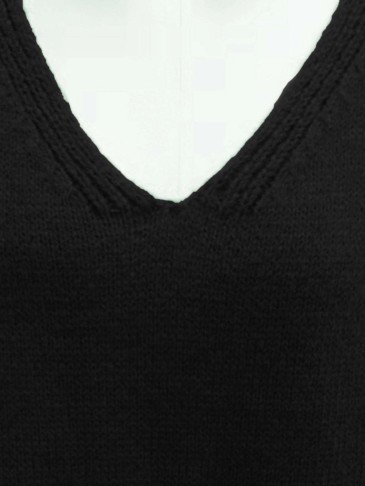 Pull col V ample, col en V