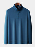Pull gaufré à quart de zip, vue 1